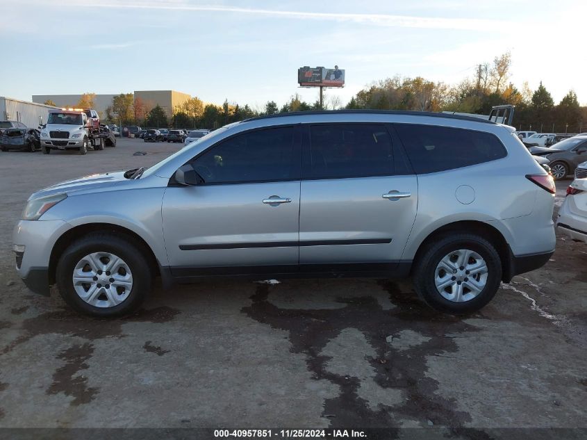 2015 Chevrolet Traverse Ls VIN: 1GNKRFED2FJ335722 Lot: 40957851