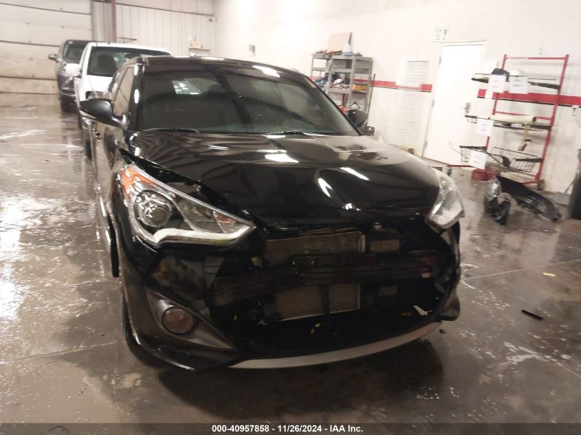 2016 HYUNDAI VELOSTER TURBO - KMHTC6AE6GU282063
