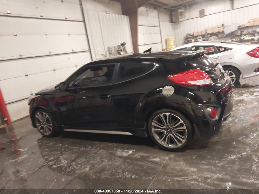 2016 Hyundai Veloster Turbo VIN: KMHTC6AE6GU282063 Lot: 40957858