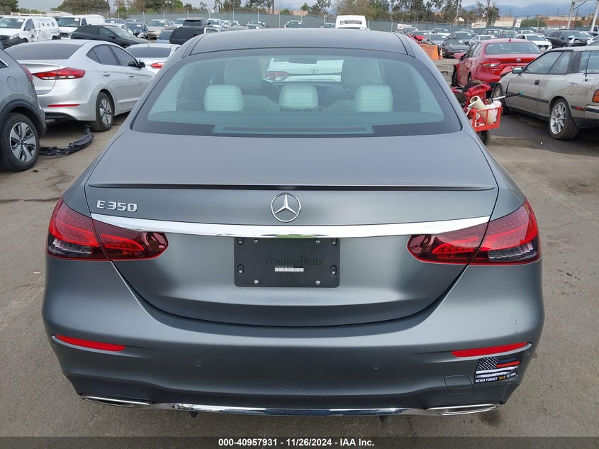 2023 MERCEDES-BENZ E 350 VIN: W1KZF8DB1PB134276