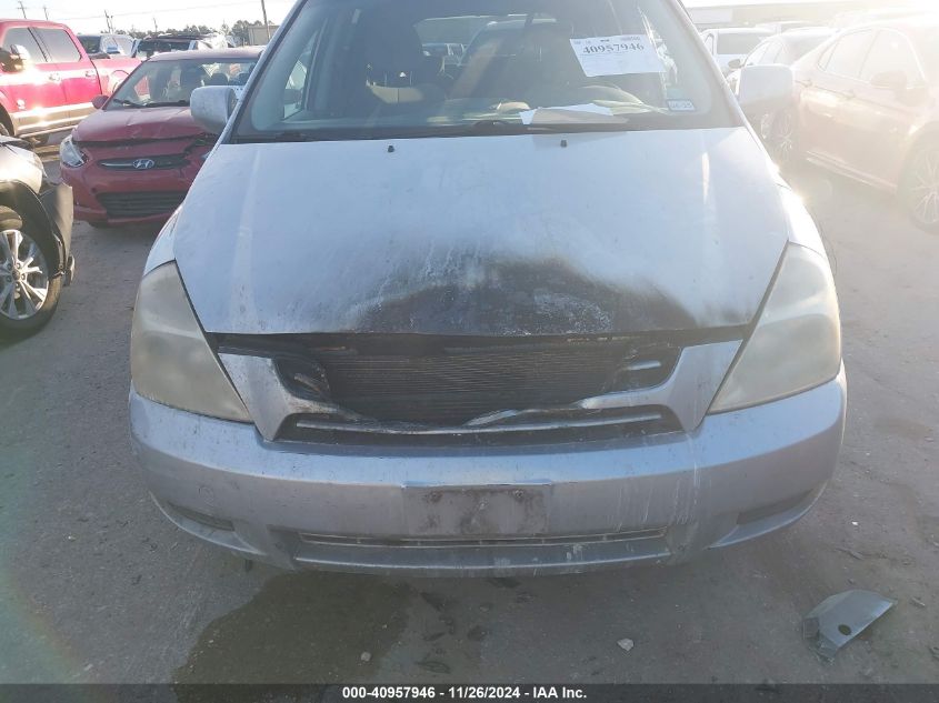 2007 Kia Sedona Lx VIN: KNDMB233776179531 Lot: 40957946