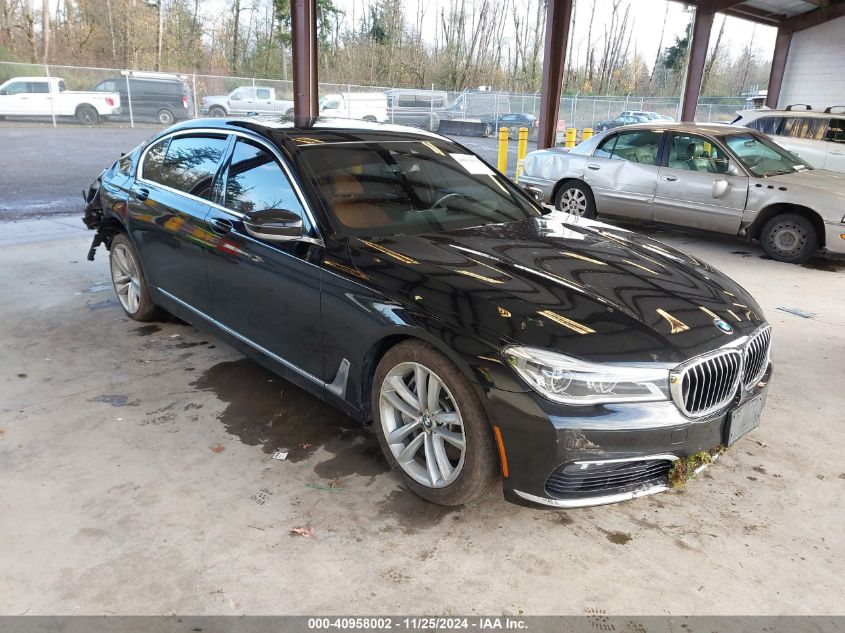 VIN WBA7F2C53GG416364 2016 BMW 7 Series, 750I Xdrive no.1