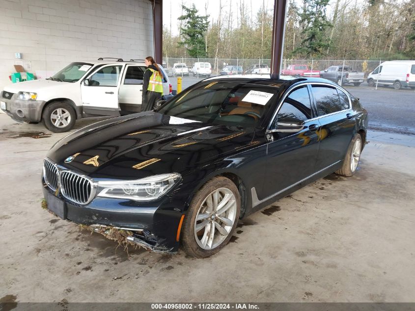 VIN WBA7F2C53GG416364 2016 BMW 7 Series, 750I Xdrive no.2