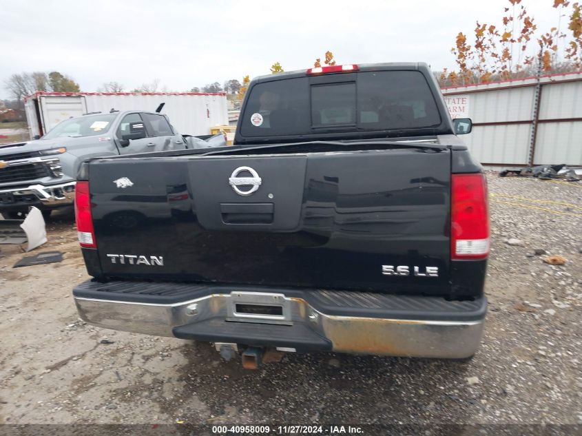 2004 Nissan Titan Le VIN: 1N6AA07B94N545600 Lot: 40958009