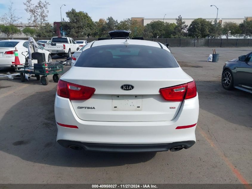 VIN KNAGM4A76F5544162 2015 KIA Optima, LX no.17