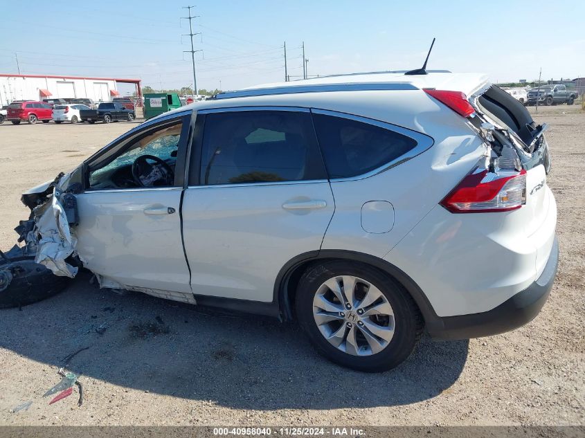 2014 Honda Cr-V Ex-L VIN: 5J6RM3H71EL028632 Lot: 40958040