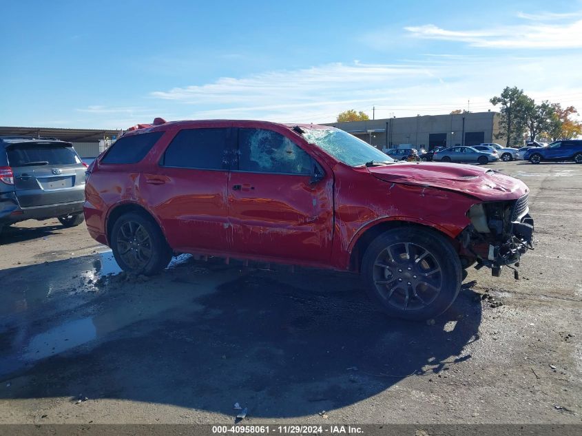 2018 Dodge Durango R/T Rwd VIN: 1C4SDHCT0JC201365 Lot: 40958061