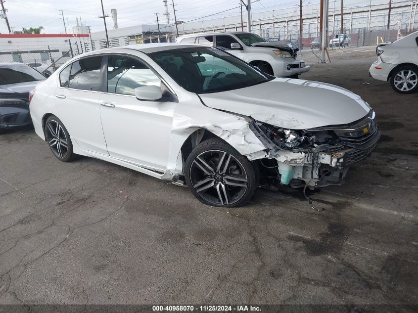 VIN 1HGCR2F59GA114957 2016 Honda Accord, Sport no.1