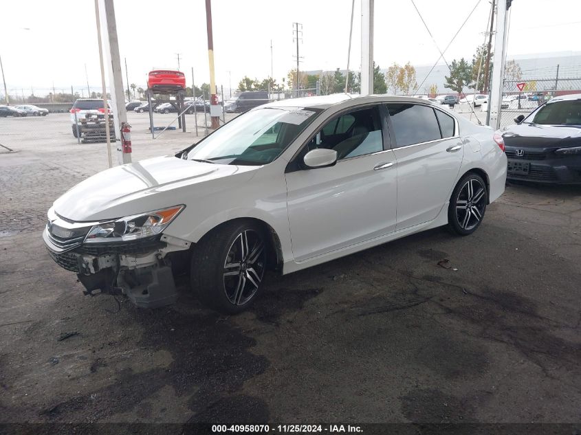 VIN 1HGCR2F59GA114957 2016 Honda Accord, Sport no.2