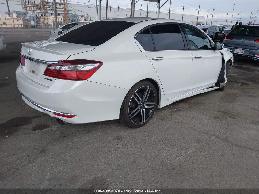 VIN 1HGCR2F59GA114957 2016 Honda Accord, Sport no.4