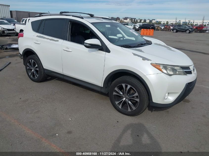 VIN 2T3YFREV8FW234353 2015 Toyota RAV4, Limited no.1