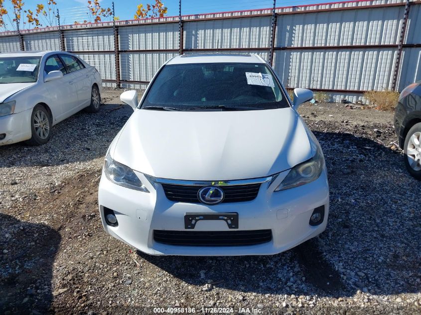 VIN JTHKD5BH0D2166735 2013 Lexus CT, 200H no.12