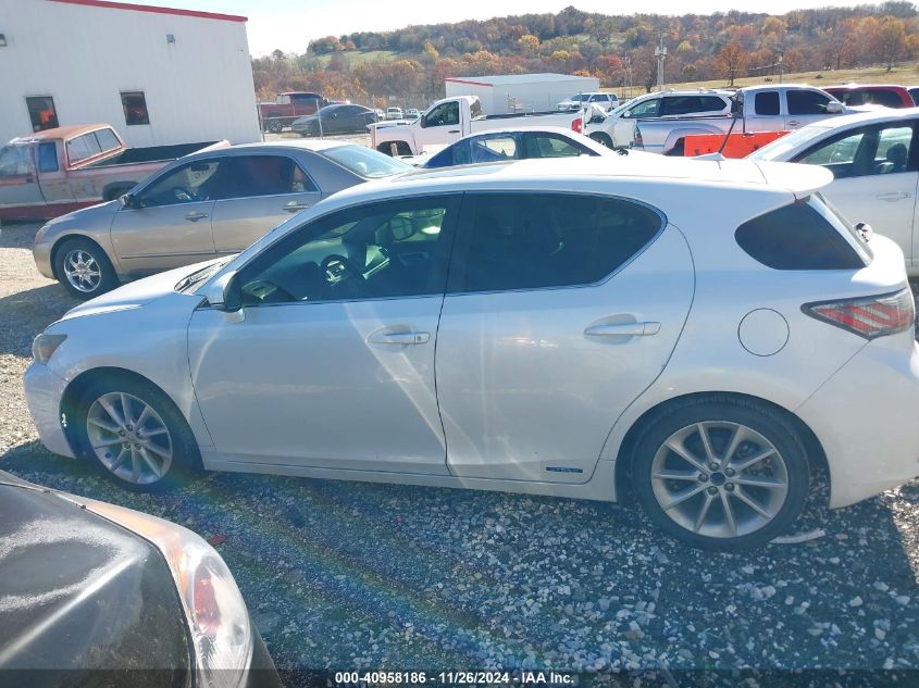 VIN JTHKD5BH0D2166735 2013 Lexus CT, 200H no.14