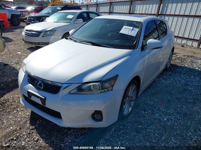 VIN JTHKD5BH0D2166735 2013 Lexus CT, 200H no.6