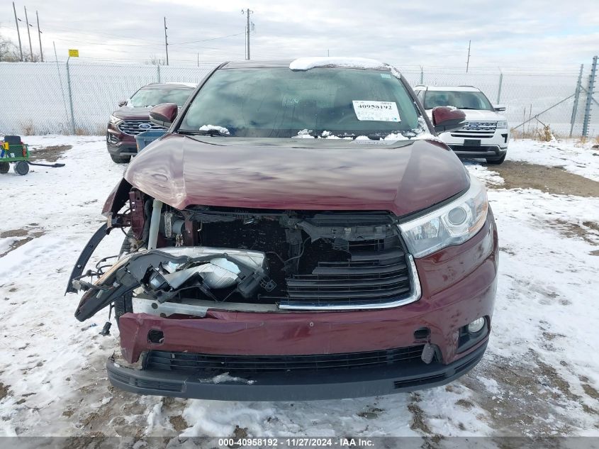 2016 TOYOTA HIGHLANDER LE PLUS V6 - 5TDBKRFHXGS257565