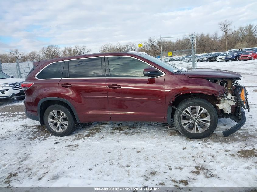 2016 TOYOTA HIGHLANDER LE PLUS V6 - 5TDBKRFHXGS257565