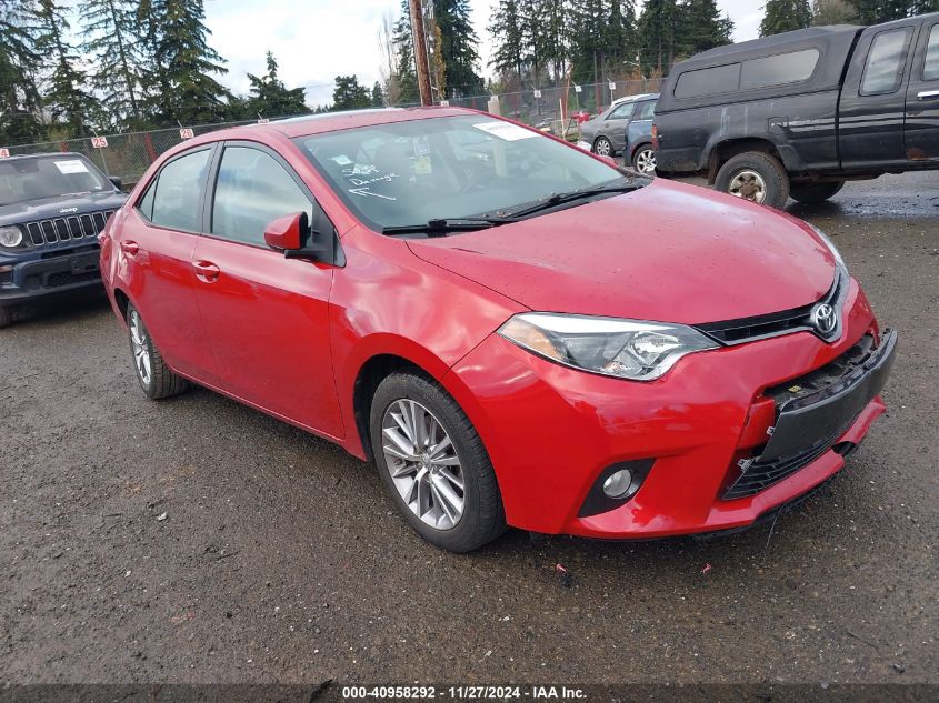 2015 TOYOTA COROLLA LE PLUS - 2T1BURHE1FC476337