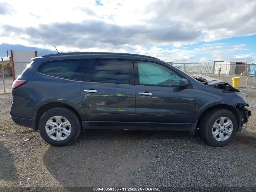 2014 Chevrolet Traverse Ls VIN: 1GNKRFEDXEJ249685 Lot: 40958336