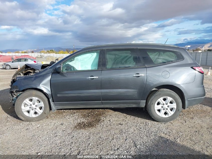 2014 Chevrolet Traverse Ls VIN: 1GNKRFEDXEJ249685 Lot: 40958336