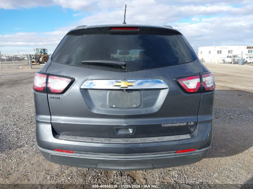 2014 Chevrolet Traverse Ls VIN: 1GNKRFEDXEJ249685 Lot: 40958336