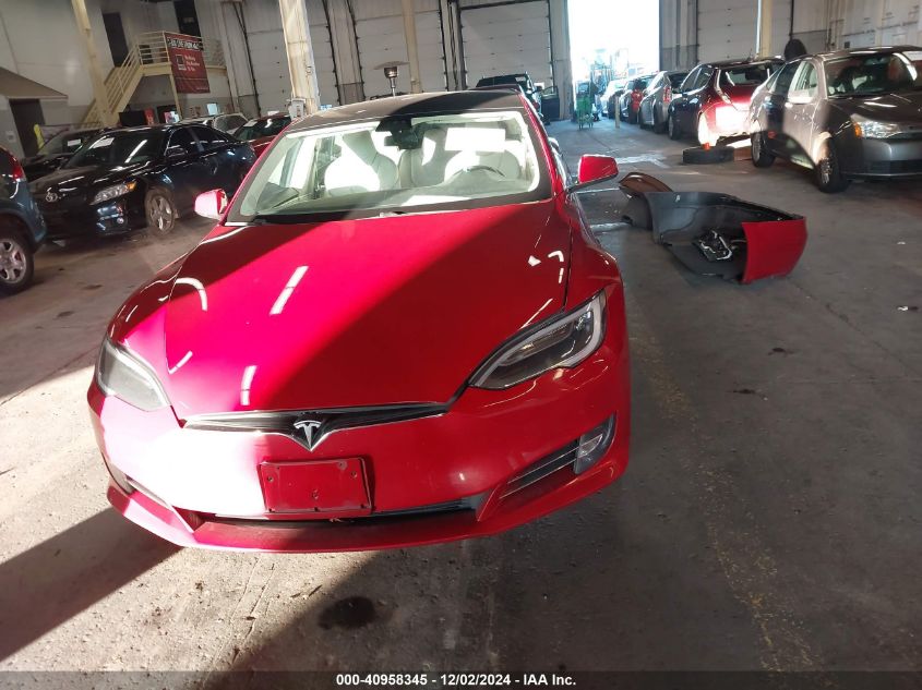 2017 Tesla Model S 60/75 VIN: 5YJSA1E18HF216043 Lot: 40958345