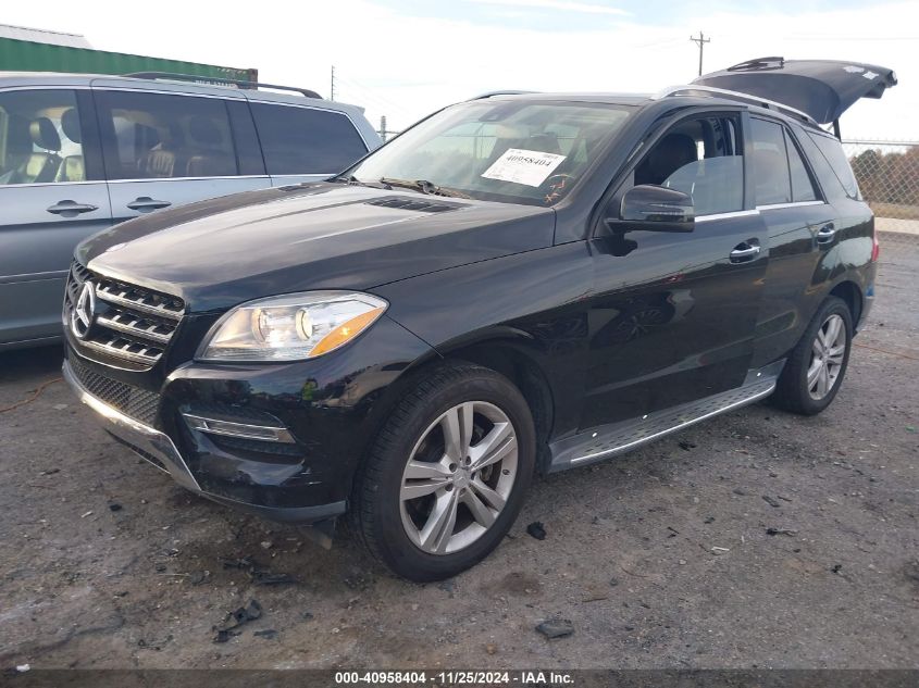 VIN 4JGDA5JB6FA489501 2015 Mercedes-Benz ML 350 no.2