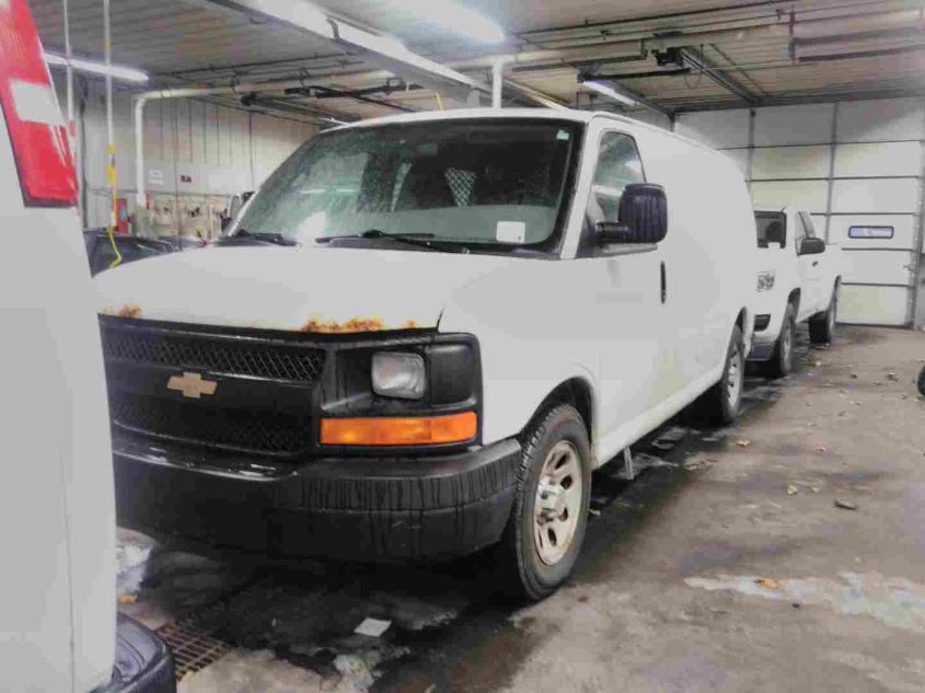 2012 Chevrolet Express 1500 Work Van VIN: 1GCSGAFXXC1181041 Lot: 40958561