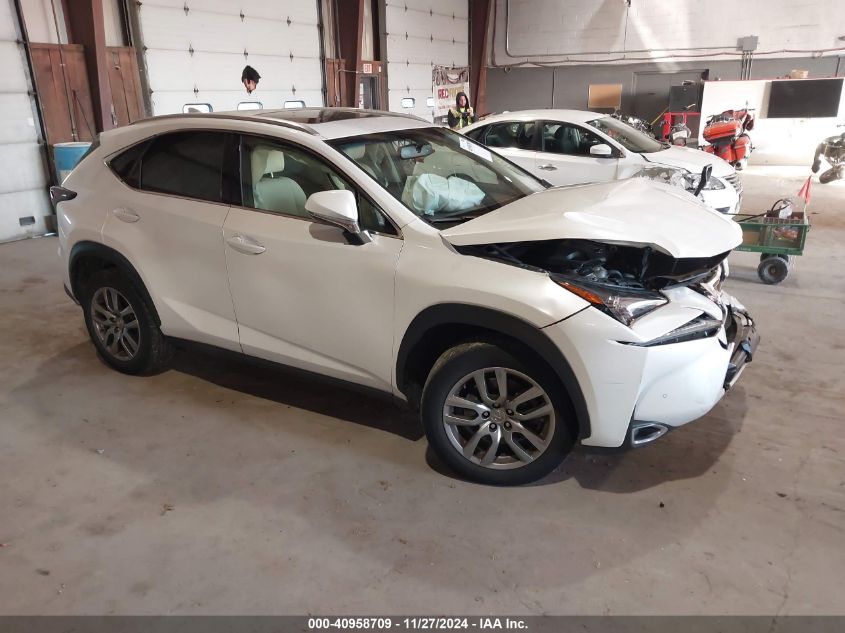 VIN JTJBARBZ0G2091398 2016 Lexus NX, 200T no.1