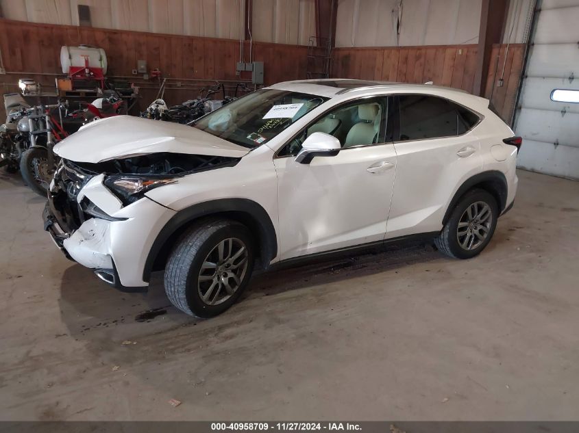 VIN JTJBARBZ0G2091398 2016 Lexus NX, 200T no.2