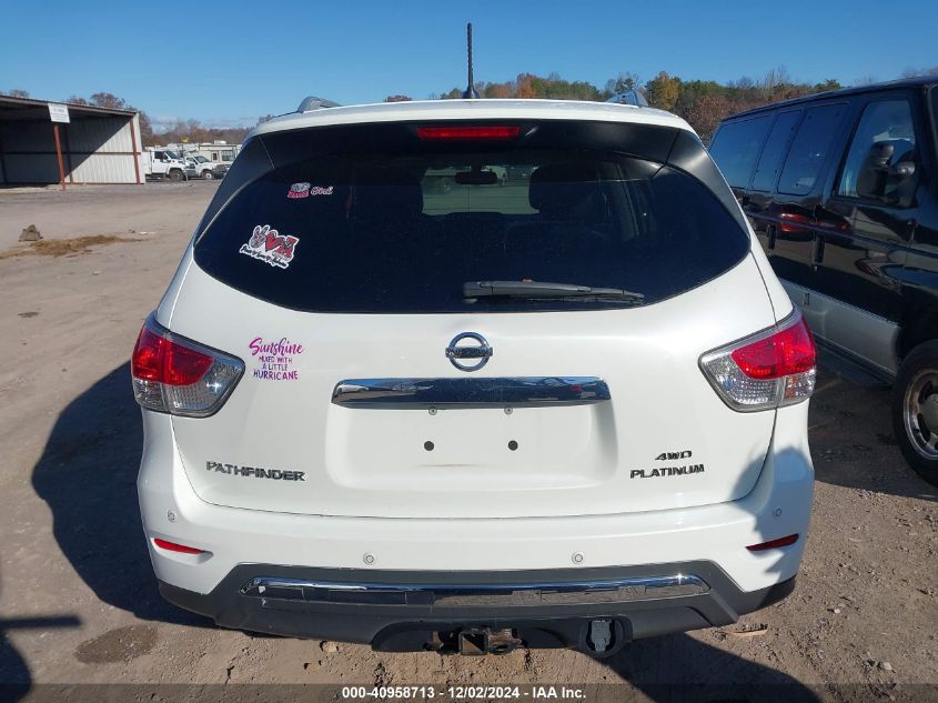 2016 Nissan Pathfinder S/Sv/Sl/Platinum VIN: 5N1AR2MM4GC639554 Lot: 40958713