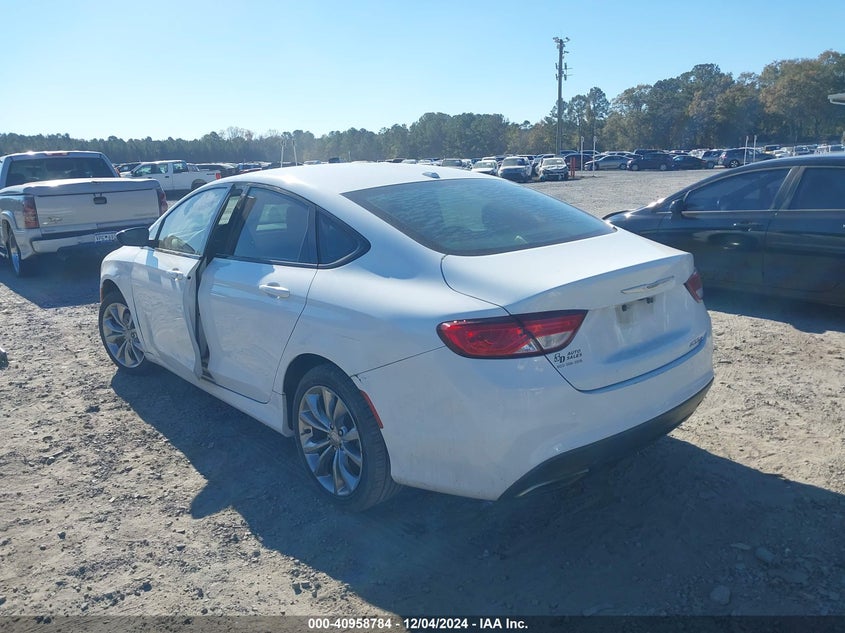 2015 CHRYSLER 200 S - 1C3CCCBB9FN635822