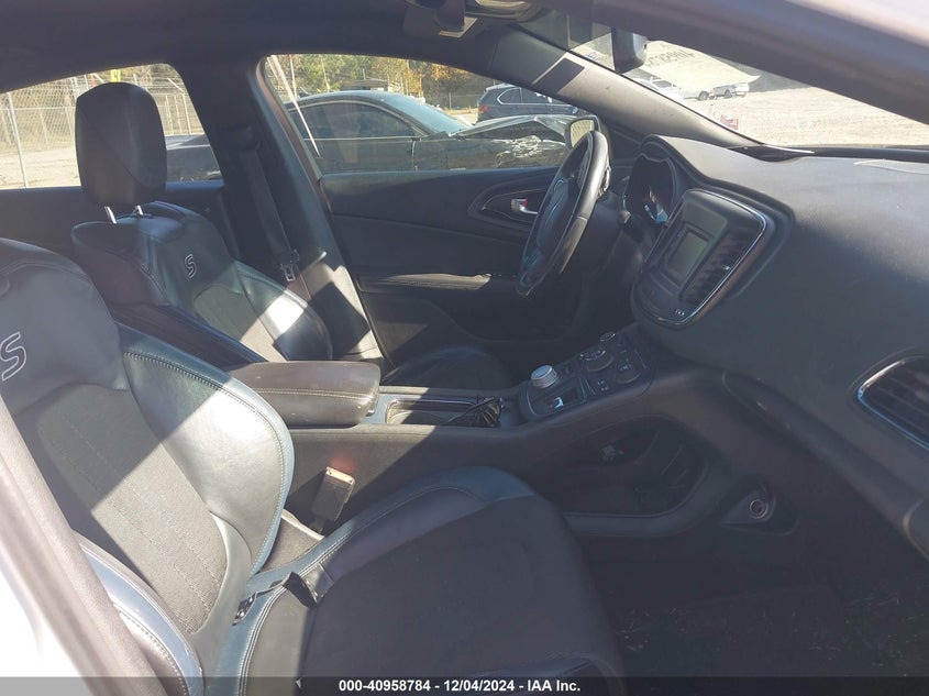 2015 CHRYSLER 200 S - 1C3CCCBB9FN635822