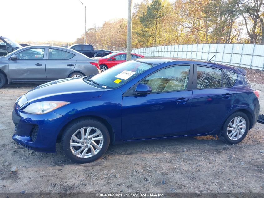 2012 Mazda Mazda3 I Touring VIN: JM1BL1L79C1647137 Lot: 40959021