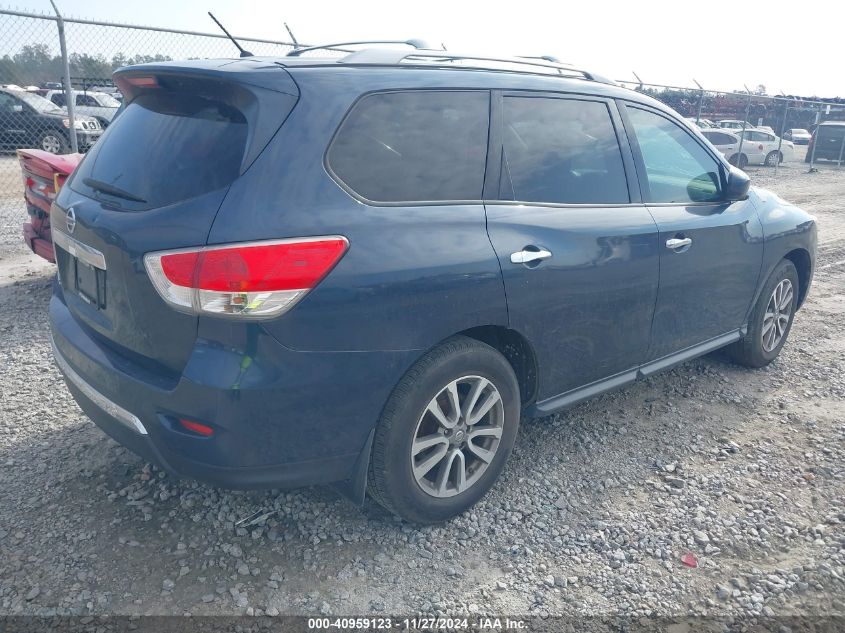 VIN 5N1AR2MN8FC672998 2015 Nissan Pathfinder, S no.4