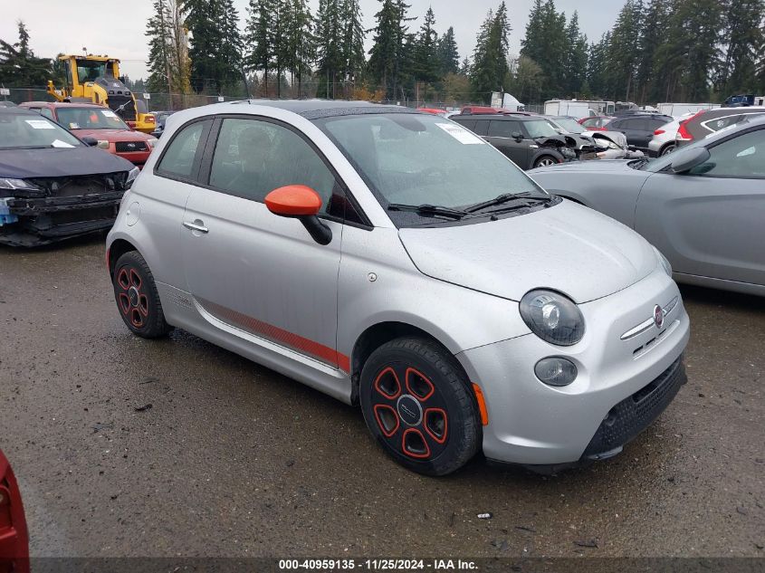 VIN 3C3CFFGE2ET208489 2014 Fiat 500, E Battery Elec... no.1