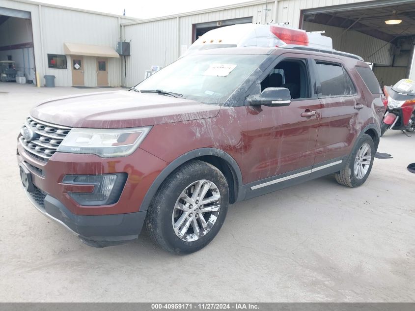 VIN 1FM5K7D88GGB51643 2016 FORD EXPLORER no.2