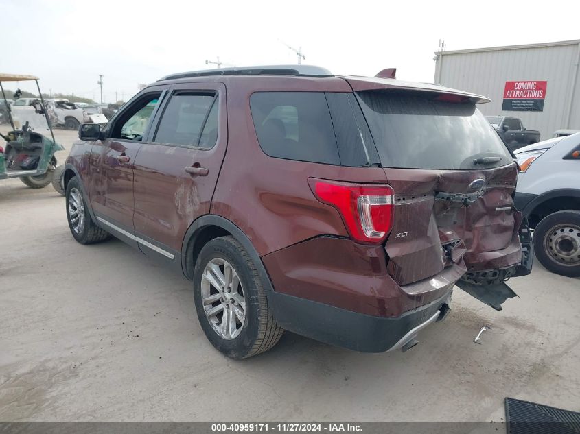 VIN 1FM5K7D88GGB51643 2016 FORD EXPLORER no.3