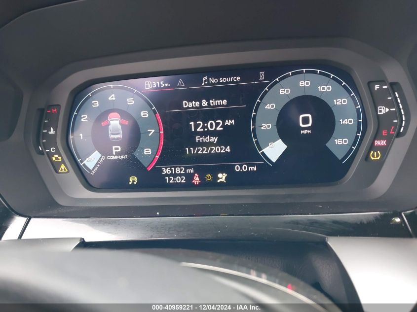 2022 Audi A3 Premium 40 Tfsi Front-Wheel Drive S Tronic VIN: WAUAUDGY0NA009081 Lot: 40959221