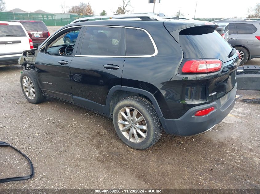 VIN 1C4PJMDB7GW325203 2016 Jeep Cherokee, Limited no.3