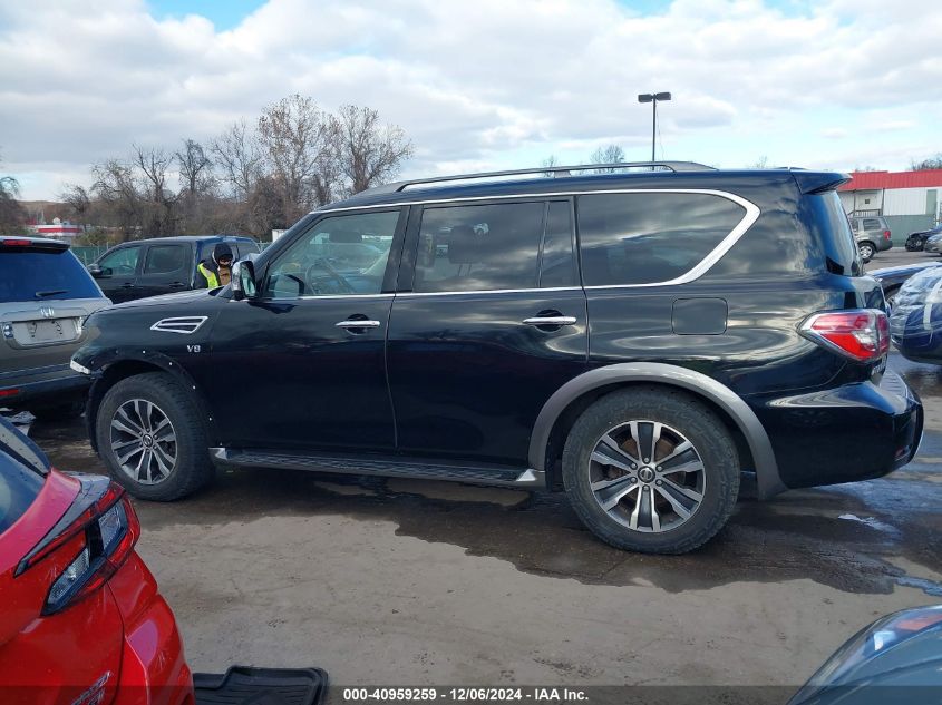 2018 Nissan Armada Sl VIN: JN8AY2NC3J9557014 Lot: 40959259