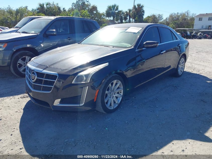 VIN 1G6AP5SX4E0187129 2014 CADILLAC CTS no.2