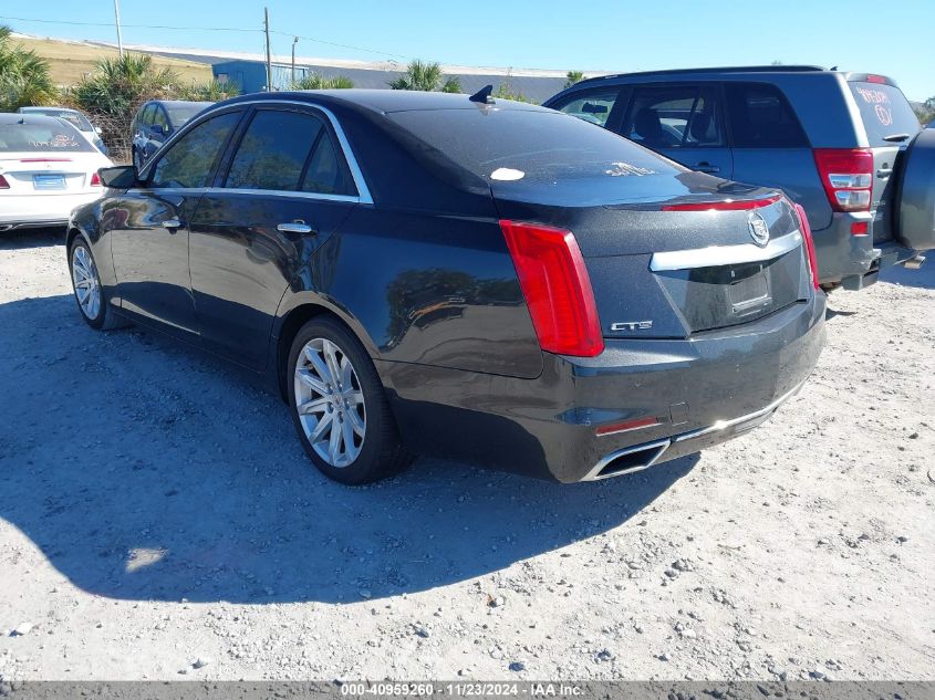 VIN 1G6AP5SX4E0187129 2014 CADILLAC CTS no.3