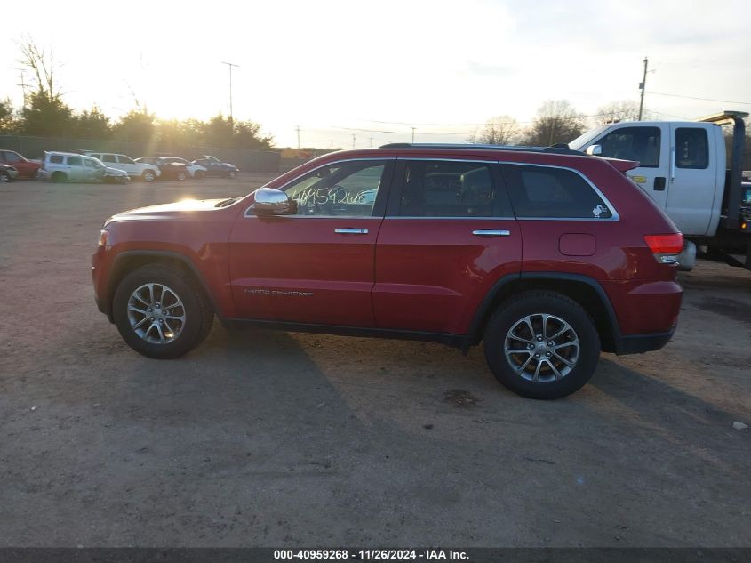 2014 Jeep Grand Cherokee Limited VIN: 1C4RJFBG7EC525564 Lot: 40959268