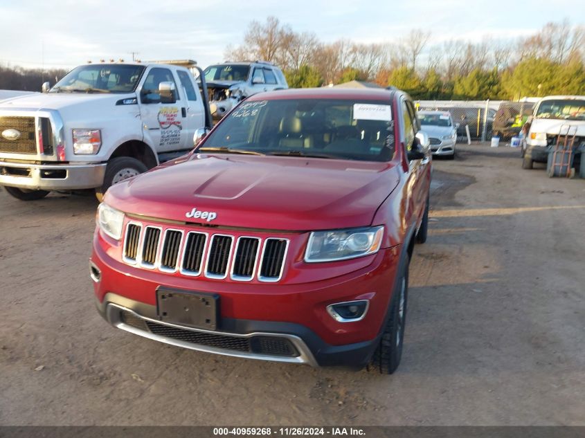 2014 Jeep Grand Cherokee Limited VIN: 1C4RJFBG7EC525564 Lot: 40959268