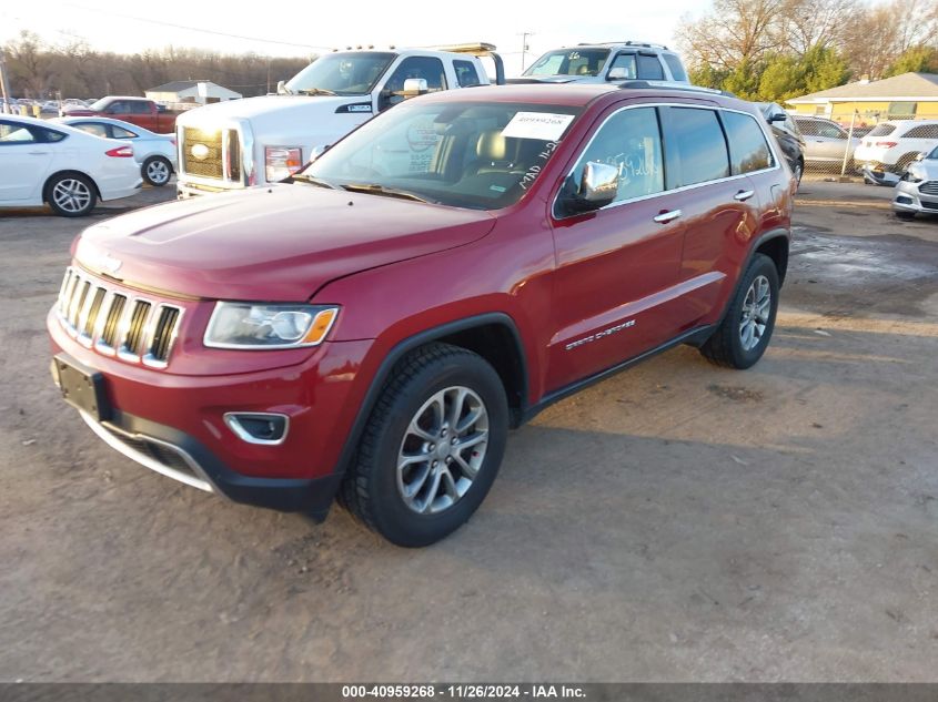 VIN 1C4RJFBG7EC525564 2014 Jeep Grand Cherokee, Lim... no.2