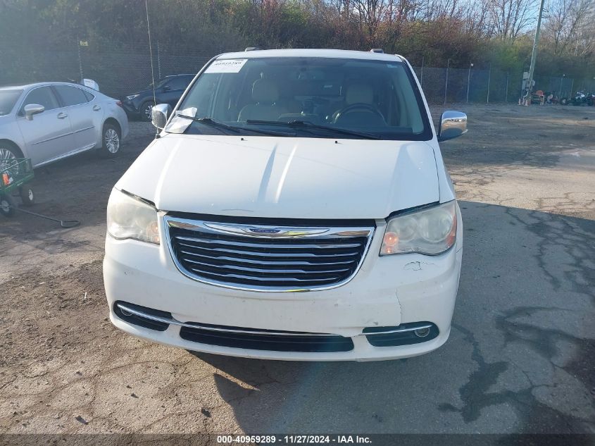 2013 Chrysler Town & Country Touring-L VIN: 2C4RC1CG2DR565570 Lot: 40959289