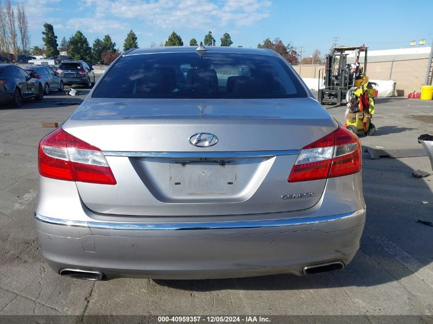 2013 Hyundai Genesis 3.8 VIN: KMHGC4DD1DU224916 Lot: 40959357