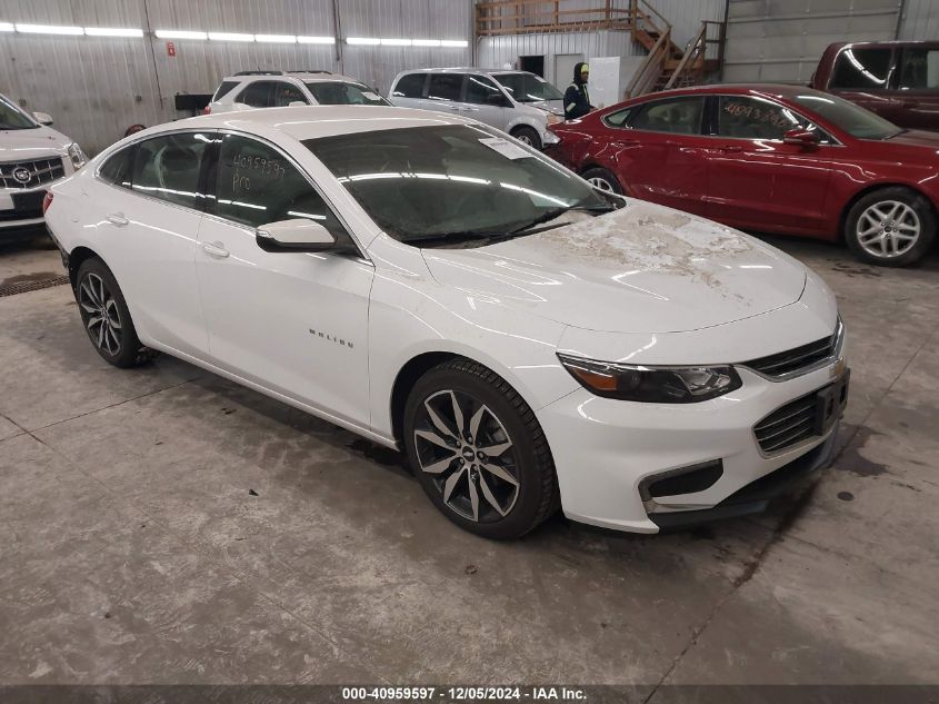 VIN 1G1ZD5ST9JF285482 2018 Chevrolet Malibu, LT no.1