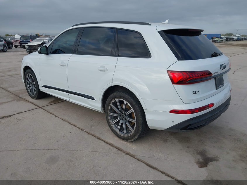Vin: wa1lcbf77pd009554, lot: 41449407, audi q7 premium plus 45 tfsi quattro tiptronic 20233