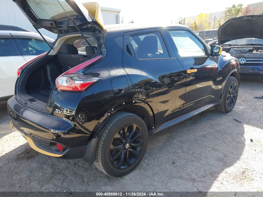 2016 Nissan Juke Sv VIN: JN8AF5MR4GT609162 Lot: 40959612